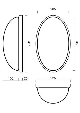 OSMONT 41688 ALMA D2 stropní/nástěnné skleněné svítidlo mosaz leštěná / bílá IP41 2x60W E27