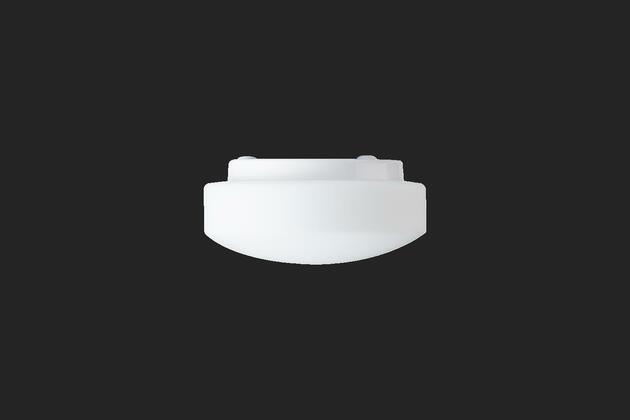 OSMONT 51350 EDNA 1 stropní/nástěnné skleněné svítidlo bílá IP43 3000 K 8W LED
