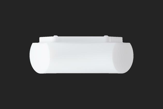 OSMONT 59813 ALTAIR 2 stropní/nástěnné skleněné svítidlo bílá IP41 4000 K 20W LED