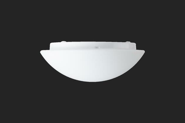 OSMONT 59940 AURA 8 stropní/nástěnné skleněné svítidlo bílá IP44 4000 K 15W LED