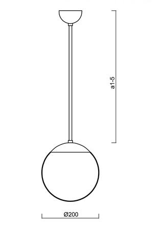 OSMONT 60031 ADRIA P1 závěsné skleněné svítidlo nerez broušená / bílá IP40 3000 K 9W LED