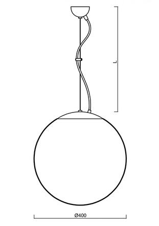 OSMONT 60278 ADRIA L3 závěsné skleněné svítidlo nerez leštěná / bílá IP40 3000 K 27W LED DALI