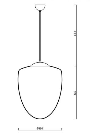 OSMONT 60386 ASTRA P závěsné skleněné svítidlo bílá IP40 3000 K 27W LED DALI