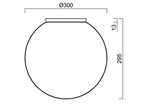 OSMONT 61233 STYX 3 stropní/nástěnné skleněné svítidlo černá / bílá IP65 3000 K 20W LED DALI