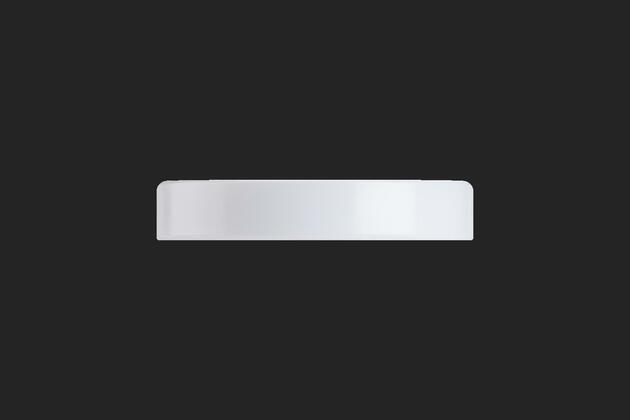OSMONT 65576 DELIA V1 stropní/nástěnné plastové polovestavné svítidlo bílá IP44 4000 K 14W LED nouzové kombinované 3 h