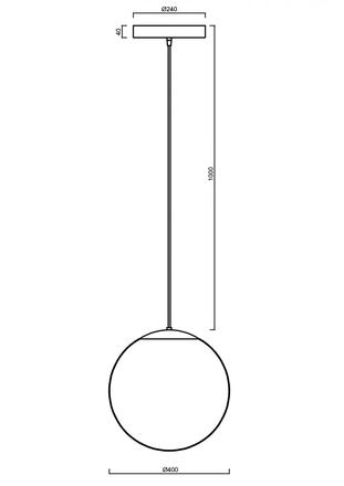 OSMONT 72109 ADRIA S3 HP závěsné skleněné svítidlo nerez broušená / bílá IP40 3000 K 52W LED nouzové kombinované 3 h