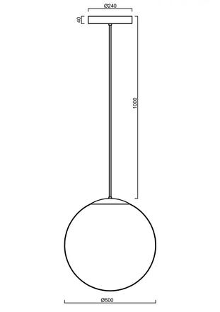 OSMONT ISI72144 ISIS P4 PM HP závěsné plastové svítidlo bílá IP40 3000 K 58W LED nouzové kombinované 3 h