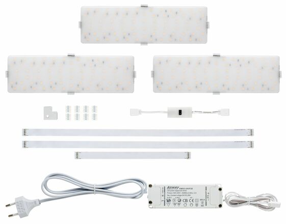 Paulmann MaxLED Softpad základní sada hranaté 3 x 6,6W teplá bílá 707.09 P 70709