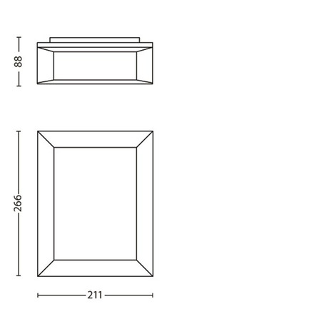 Philips NOV 2016 Karp SVÍTIDLO VENKOVNÍ NÁSTĚNNÉ 1x6W 230V 17293/93/16