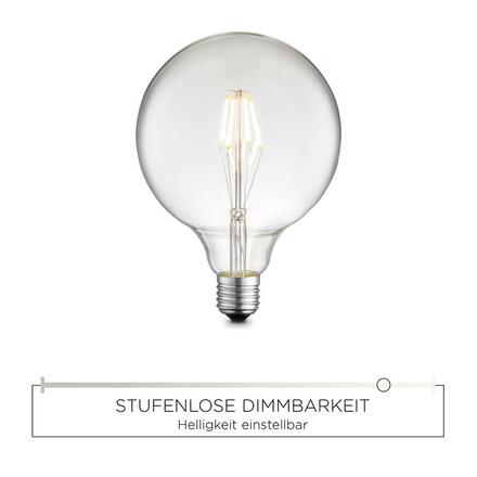 LEUCHTEN DIRECT LED Filament Globe, 4W E27, průměr 125mm 3000K DIM 08459 LD 08459