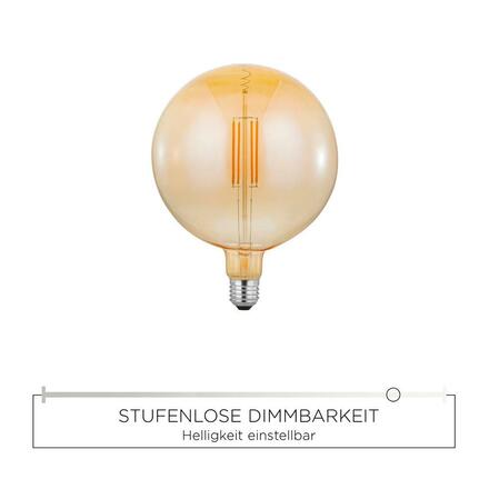 LEUCHTEN DIRECT LED Filament Globe, 4W E27, průměr 180mm 3000K DIM 08463 LD 08463