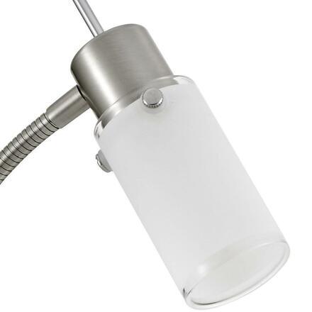 LEUCHTEN DIREKT is JUST LIGHT LED stolní lampa, svítidlo na čtení, ocel, jednoduché 3000K LD 11935-55