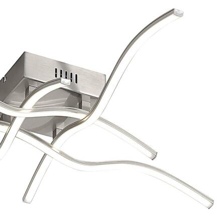 LEUCHTEN DIREKT is JUST LIGHT LED stropní svítidlo, ocel, 4-ramenné, moderní 3000K LD 15132-55
