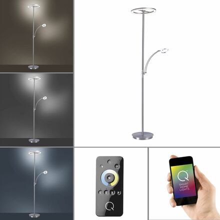 PAUL NEUHAUS Q-AMY, LED stojací svítidlo, Smart Home 2700-5000K PN 792-55