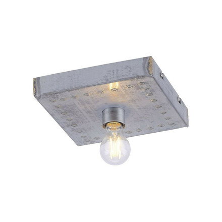 LEUCHTEN DIREKT is JUST LIGHT Stropní svítidlo hranaté v industriálním stylu s paticí E27