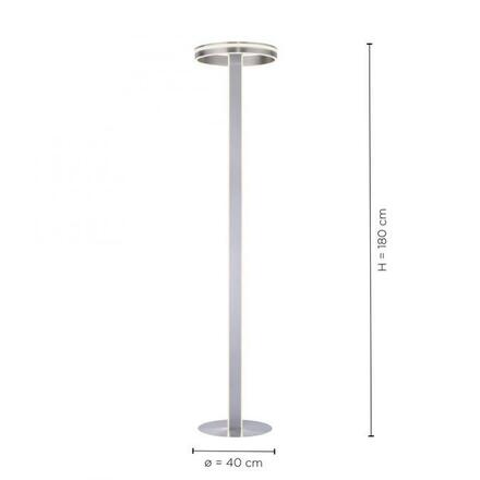 PAUL NEUHAUS, Q-VITO, LED stojací svítidlo, stmívatelné, Smart Home ZigBee 2700-5000K 618-55