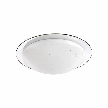 LEUCHTEN DIREKT is JUST LIGHT LED stropní svítidlo, sklo, chrom, kruhové, 38cm 2700-5000K LD 14331-17