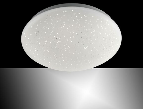 LEUCHTEN DIREKT is JUST LIGHT LED stropní svítidlo, hvězdné nebe, průměr  26cm RGB+3000K LD 14241-16
