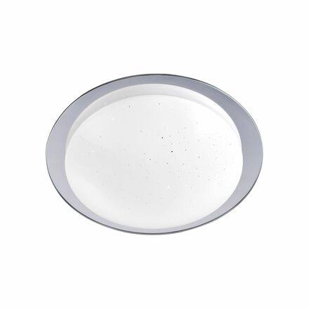 LEUCHTEN DIREKT is JUST LIGHT LED stropní svítidlo, sklo, chrom, kruhové, 38cm 2700-5000K LD 14331-17