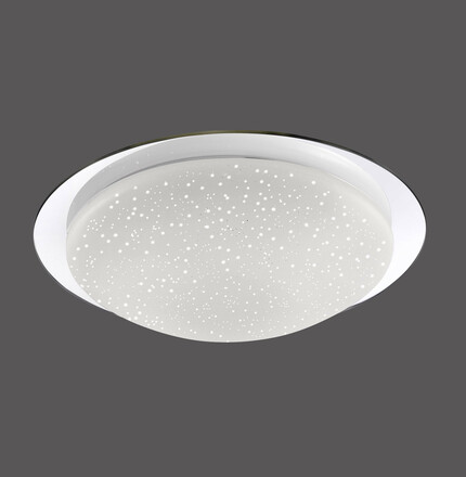 LEUCHTEN DIREKT is JUST LIGHT LED stropní svítidlo, sklo, chrom, kruhové, 38cm 2700-5000K LD 14331-17