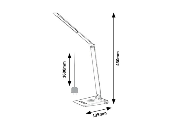 Rabalux stolní lampa Nilfgard LED 13W CCT DIM 2029