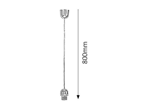 Rabalux závěsné svítidlo Fix E27 1x MAX 60W chromová 1331