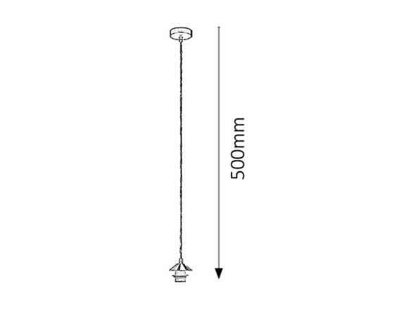 Rabalux závěsné svítidlo Fix E27 1x MAX 60W chromová 1338