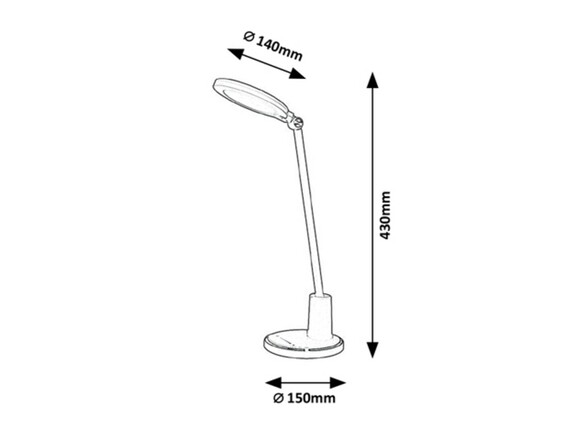 Rabalux stolní lampa Tekla LED 10W CCT DIM 2977