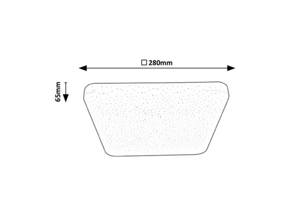 Rabalux stropní svítidlo Lucas LED 12W 3072