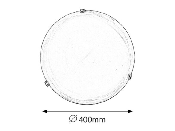 Rabalux stropní svítidlo Alabastro E27 2x MAX 60W bílé alabastrové sklo 3301