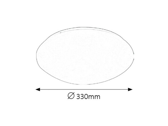 Rabalux stropní svítidlo Lucas LED 18W 3435