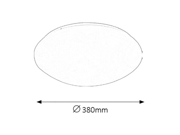 Rabalux koupelnové svítidlo Lucas LED 24W IP44 3439