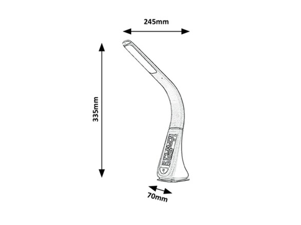 Rabalux stolní lampa Lionel LED 5W DIM 3517