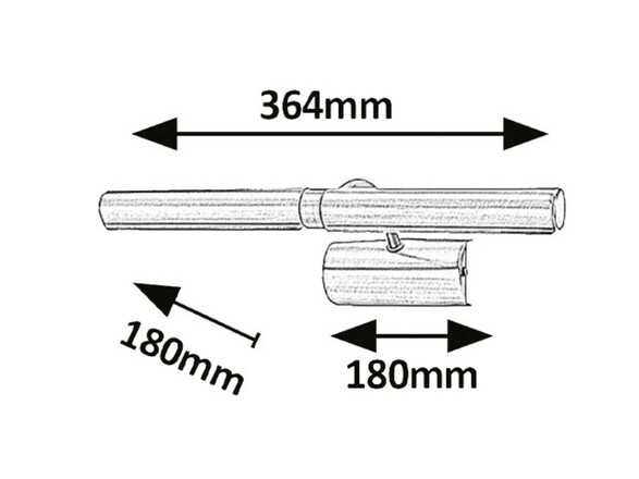 Rabalux svítidlo nad obraz Picture light E14 T25 2x MAX 40W saténová chromová 3641