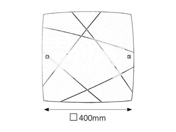 Rabalux stropní svítidlo Phaedra E27 2x MAX 60W bílá 3699