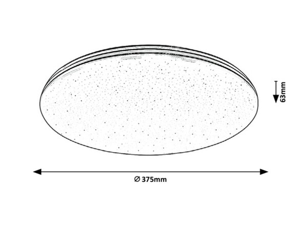 Rabalux stropní svítidlo Toma LED 30W IP44 3875