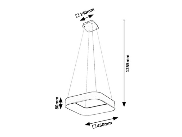 Rabalux závěsné svítidlo Adeline LED 28W 3927