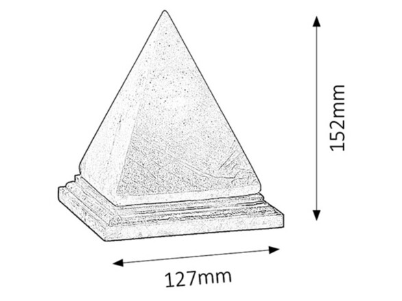 Rabalux solná lampa Vesuvius E14 1x MAX 15W 4096