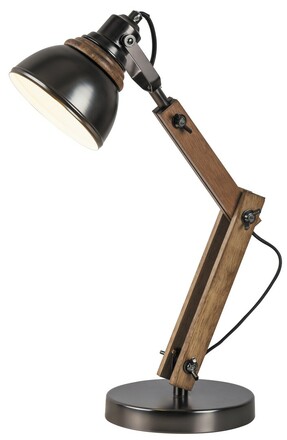 Rabalux stolní lampa Aksel E14 1x MAX 15W buk 4199