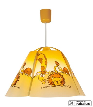 Rabalux dětské závěsné svítidlo Leon E27 1x MAX 60W vícebarevná 4568
