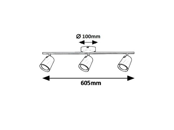 Rabalux bodové svítidlo Solange LED 18W 5047