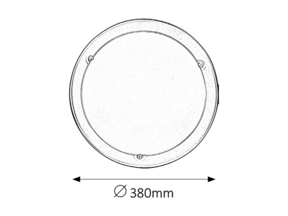 Rabalux stropní svítidlo Ufo E27 2x MAX 60W saténová chromová 5151