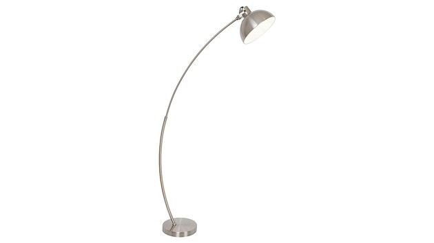 Rabalux stojací lampa Otto E27 1x MAX 60W saténová chromová 5593