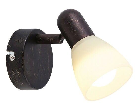 Rabalux bodové svítidlo Soma E14 1x MAX 40W anticky hnědá 6591