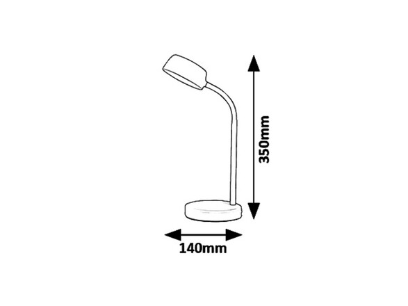 Rabalux stolní lampa Berry LED 4,5W 6778