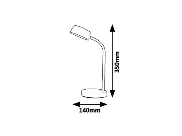 Rabalux stolní lampa Berry LED 4,5W 6779