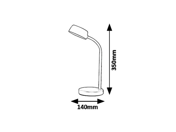 Rabalux stolní lampa Berry LED 4,5W 6780