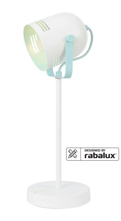 Rabalux stolní lampa Minuet E14 MAX 15W bílá 7015