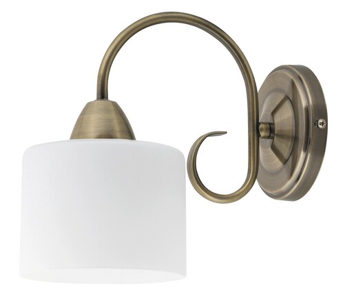 Rabalux nástěnné svítidlo Edith E27 1x MAX 60W patinovaná mosaz 7274