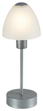 Rabalux stolní lampa Lydia E14 1x MAX 40W stříbrná DIM 2295